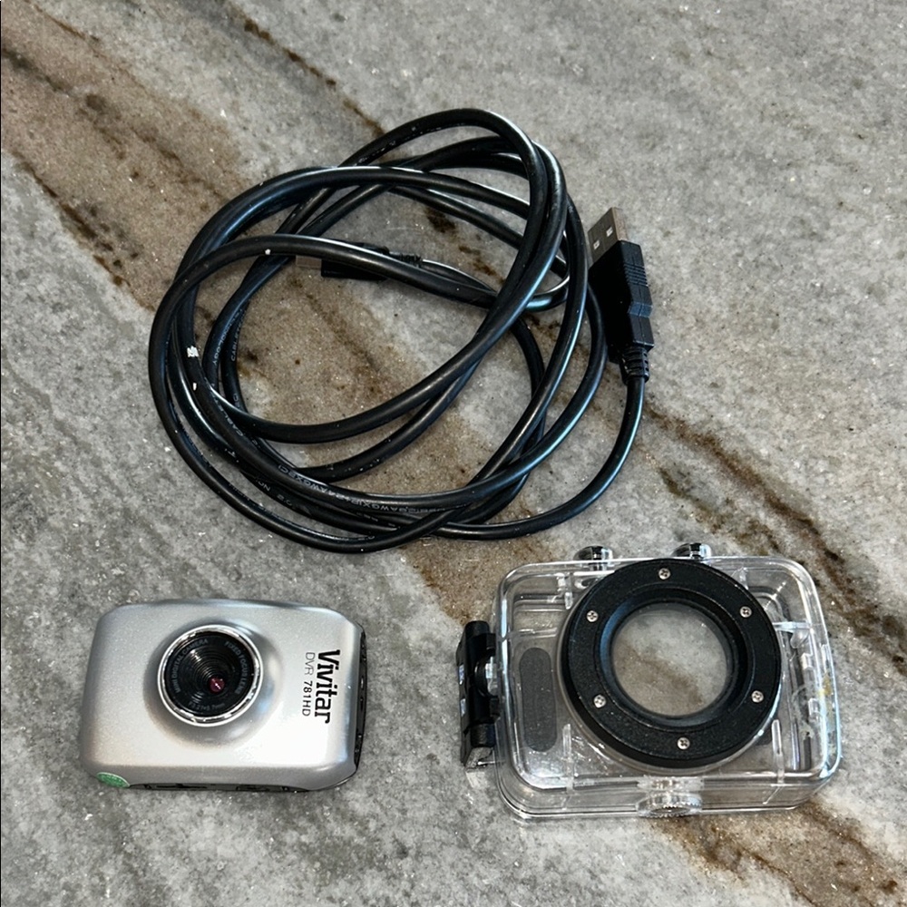 Vivitar 781 hd Action Camera with Accessories